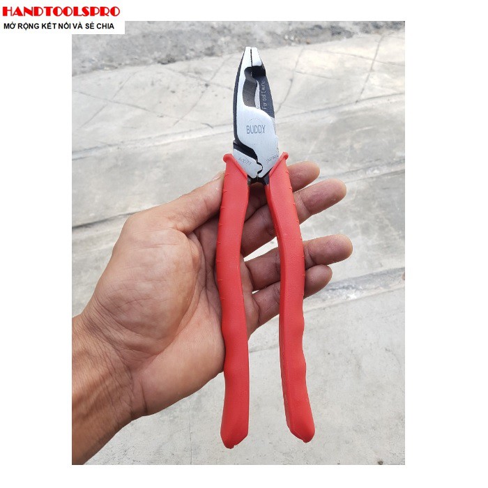 9″ Kìm bấm cắt dây điện cao cấp A0077 BUDDY