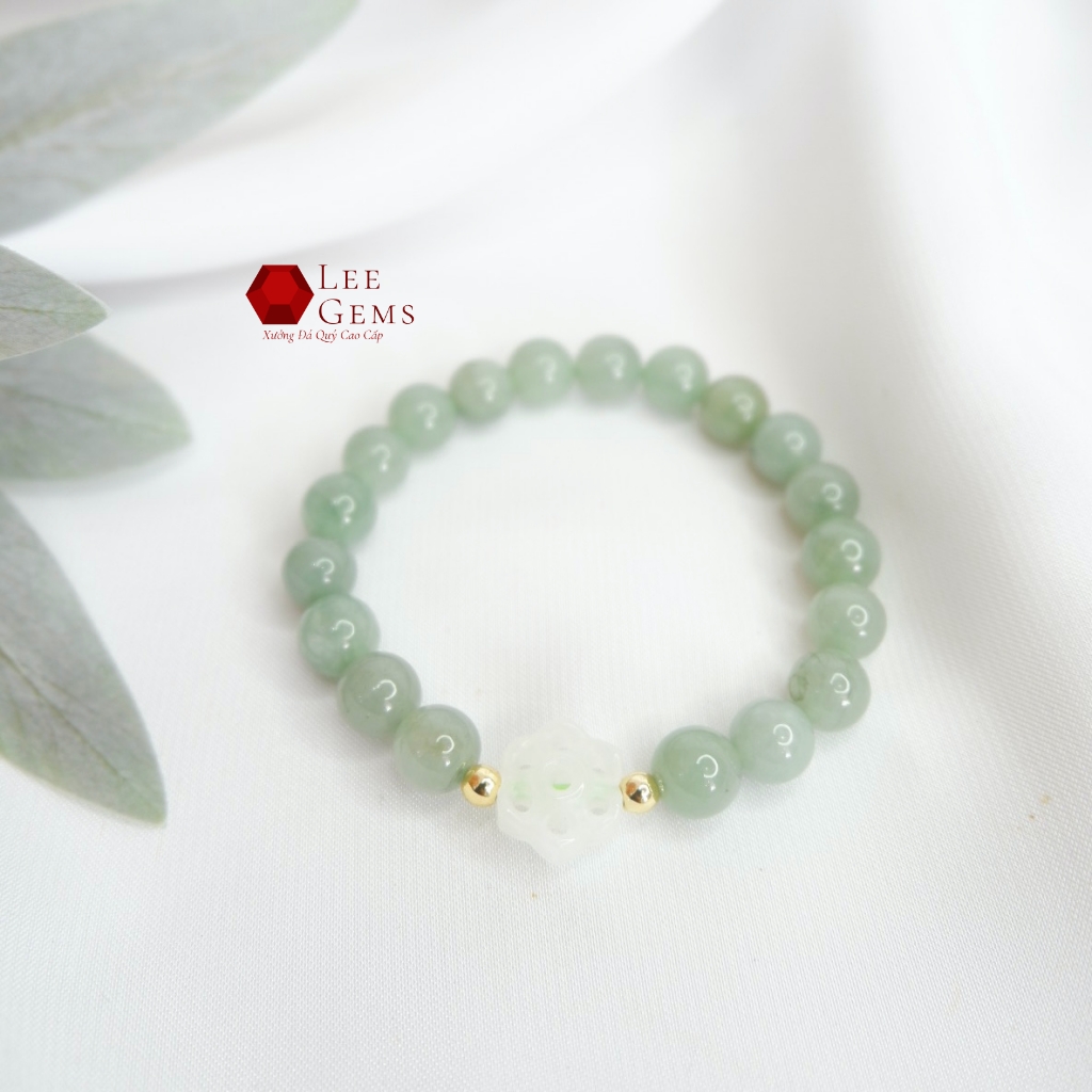 Bracelet natural jade marble mix charm Onyx ultra casual shirts for women, size beads 08 Li