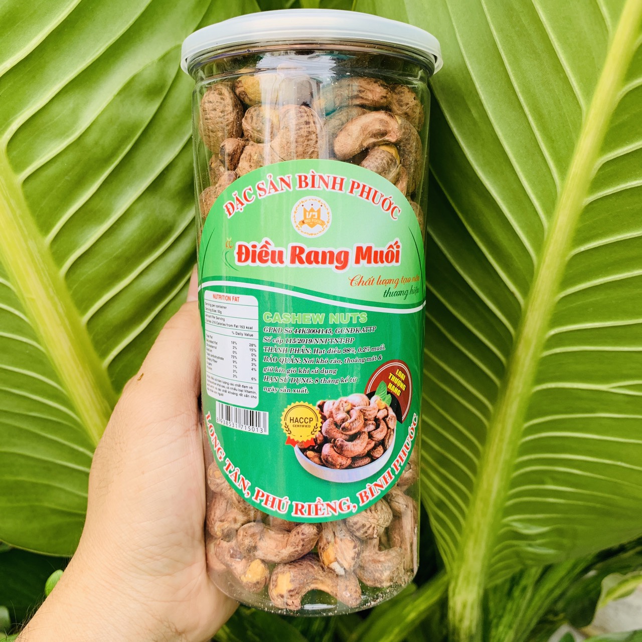 Hạt điều rang muối vỏ lụa , nguyên hạt chuẩn Bình Phước