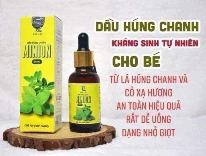 Dầu húng chanh trẻ em Minion