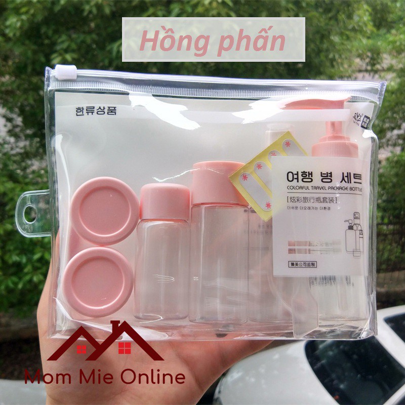 Bộ chiết mỹ phẩm mini 6 chi tiết