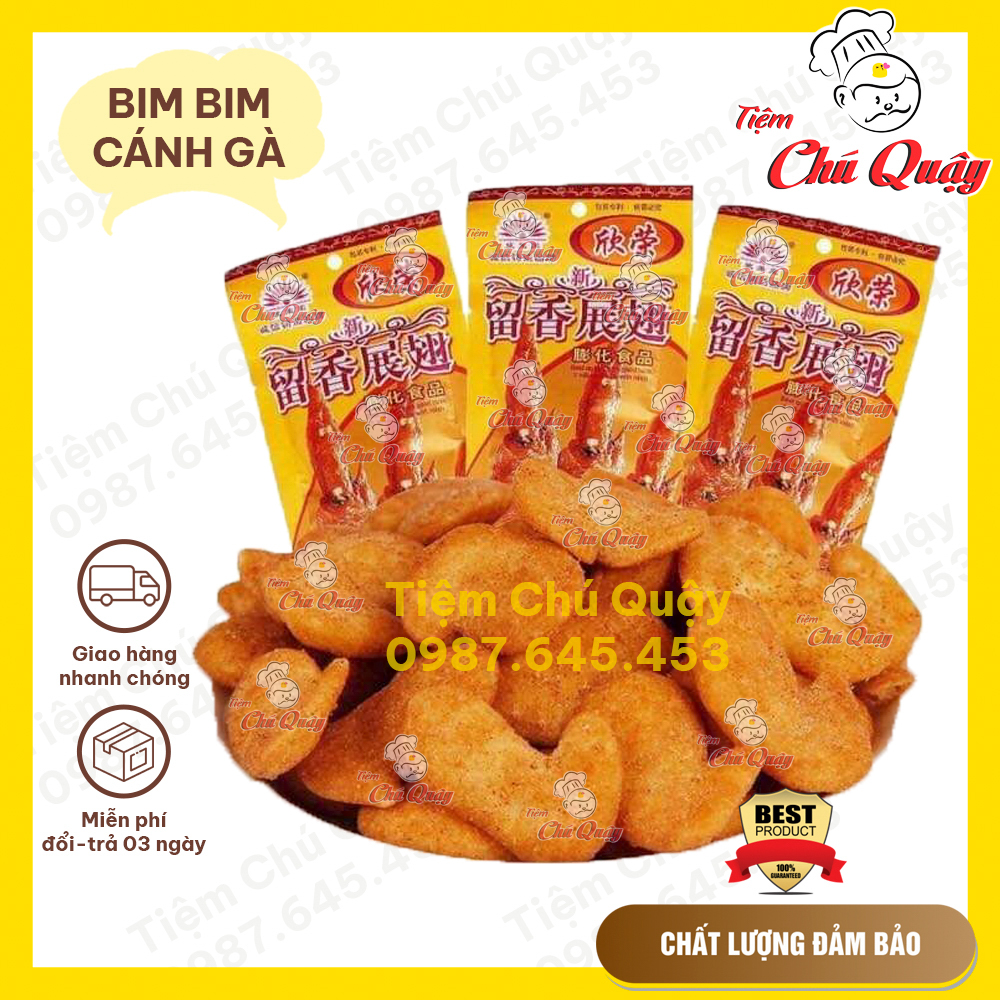 [Set 5 gói] BIM BIM CÁNH GÀ - Đồ ăn vặt nội địa [Tiệm Chú Quậy]