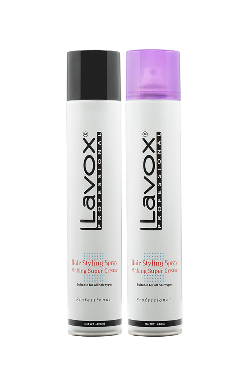 Keo xịt giữ nếp tóc lavox