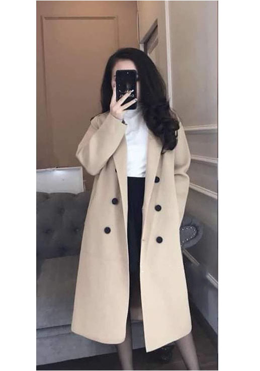 Áo khoác dạ nữ dáng dài