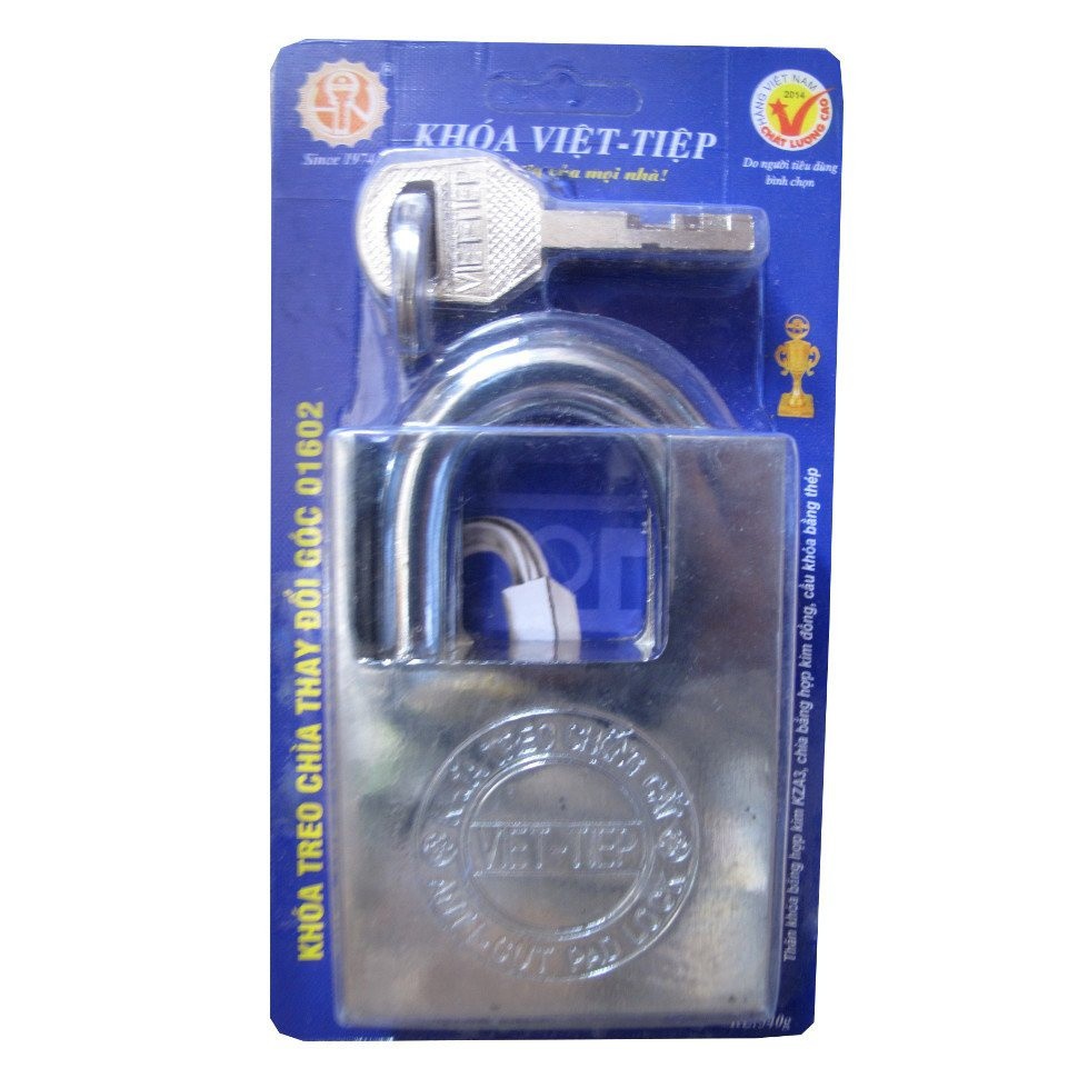 Khóa Cửa Chống Cắt Việt Tiệp 60mm 602 Chính Hãng
