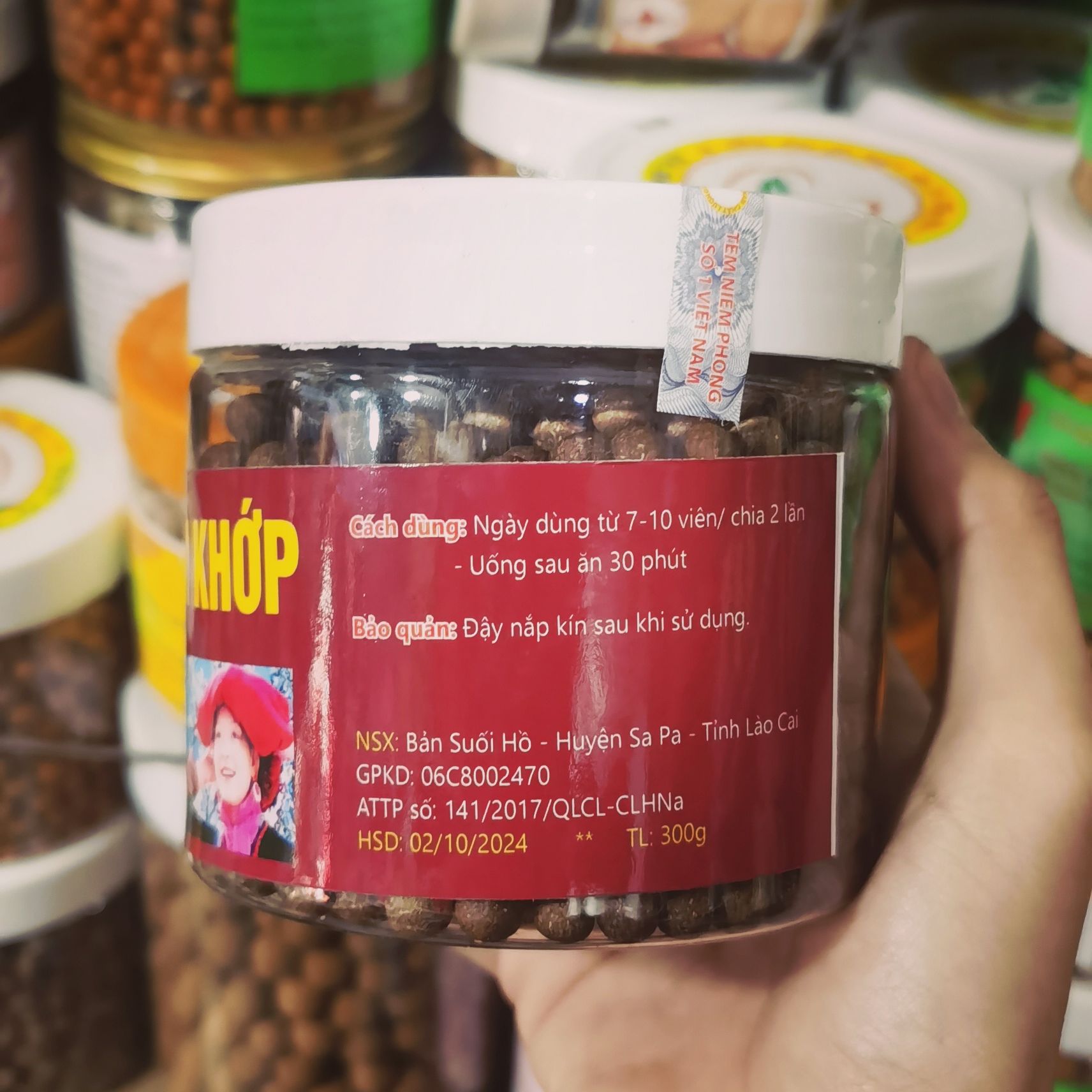 VIEM KHOP - Thảo Dược dân tộc Dao Đỏ (Hộp 300gram) - Đặc Sản 27