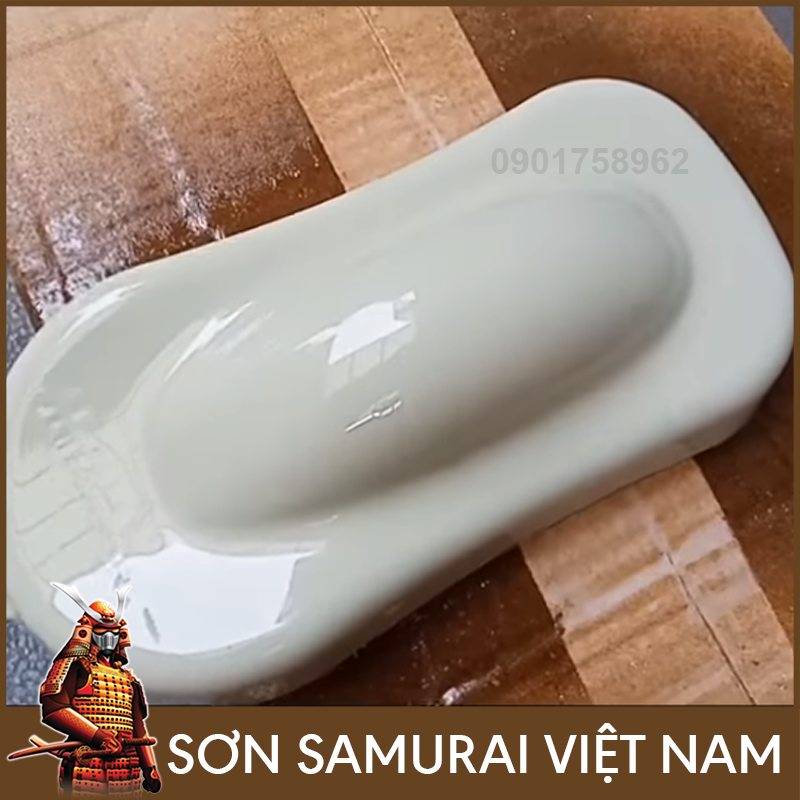 Sơn samurai xám sáng - Combo màu xám 106 sơn xịt samurai