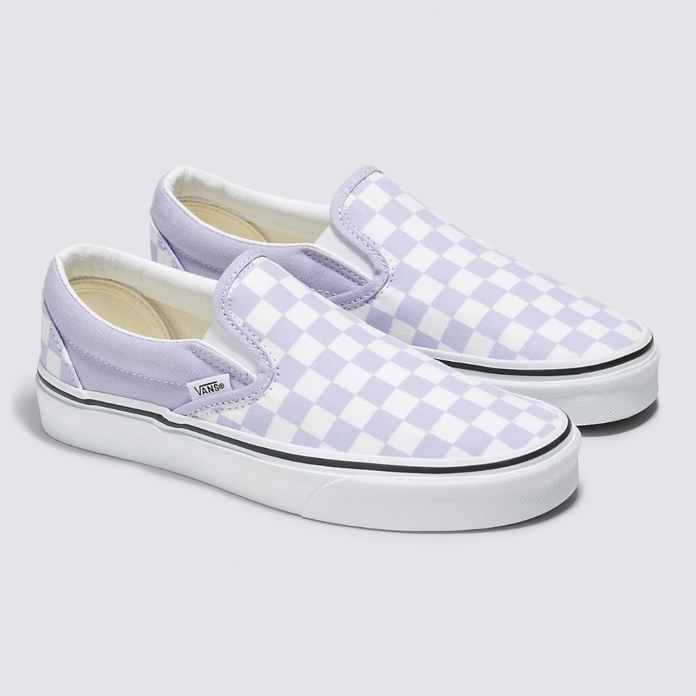 Vans Slip on Checkerboard Languid Lavender