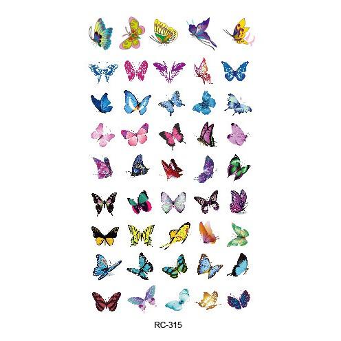 Hình xăm nước 3D mẫu RC (120 x 75mm)