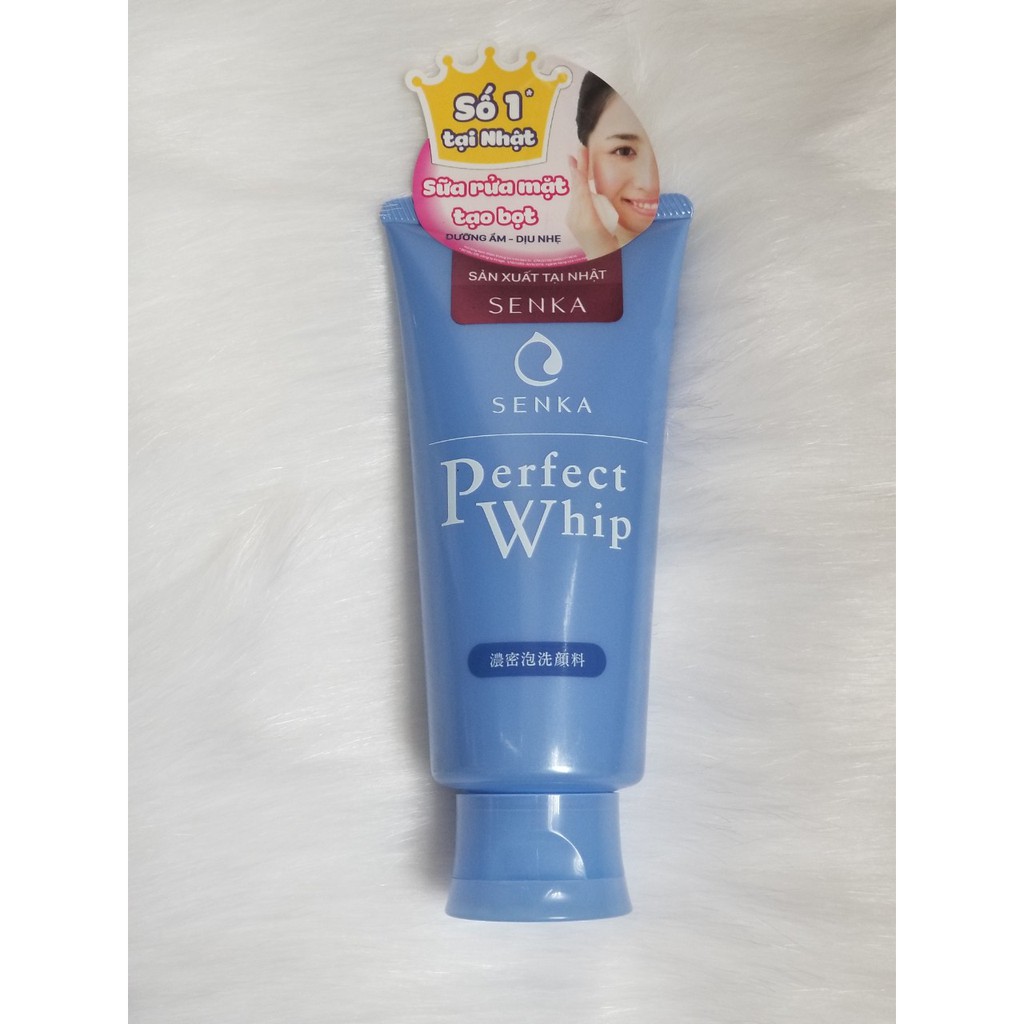 Sữa Rửa Mặt Senka Perfect Whip - Nhật Bản