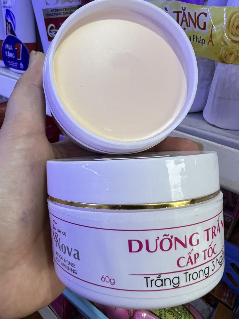 (Hàng chuẩn) Kem Enova trắng da cấp tốc hộp 60gram