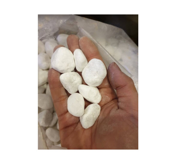 [Hoàn Tiền 10%] Sỏi Trắng Trang Trí Bể Cá, Tiểu Cảnh, Cây Bon Sai,.. 500Gr