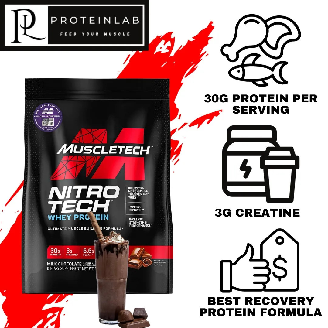 Sample Zip Nitrotech Whey Protein Sữa Tăng Cơ