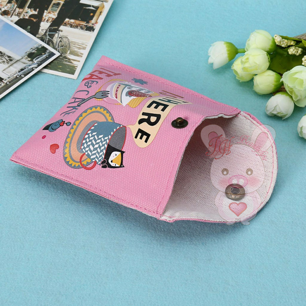 VÍ VẢI IN HỌA TIẾT SIÊU MỀM - SIÊU CUTE