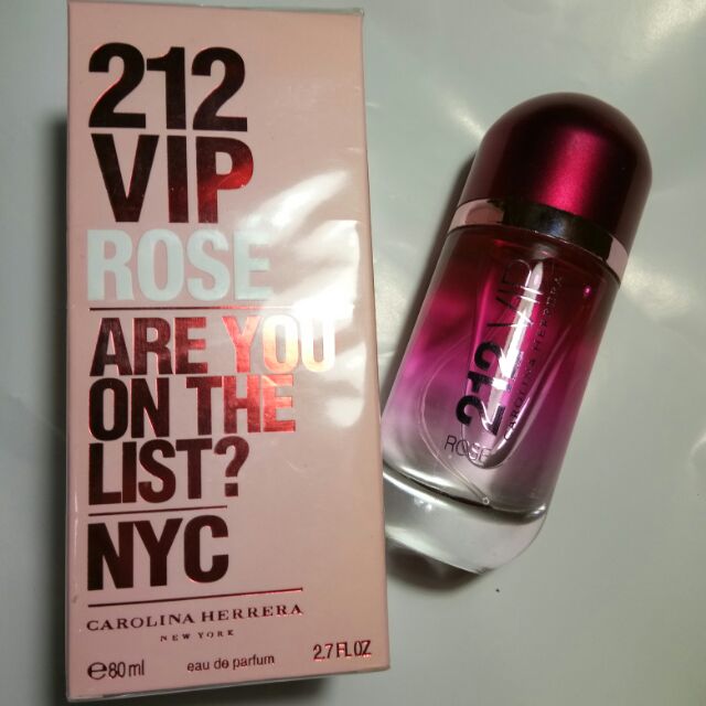 Nước Hoa Nữ Carolina Herrera 212 Vip Rose EDP
