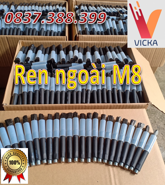 [HCM]Chổi tẩy mối hàn Inox điện hóa(REN NGOÀI M8)