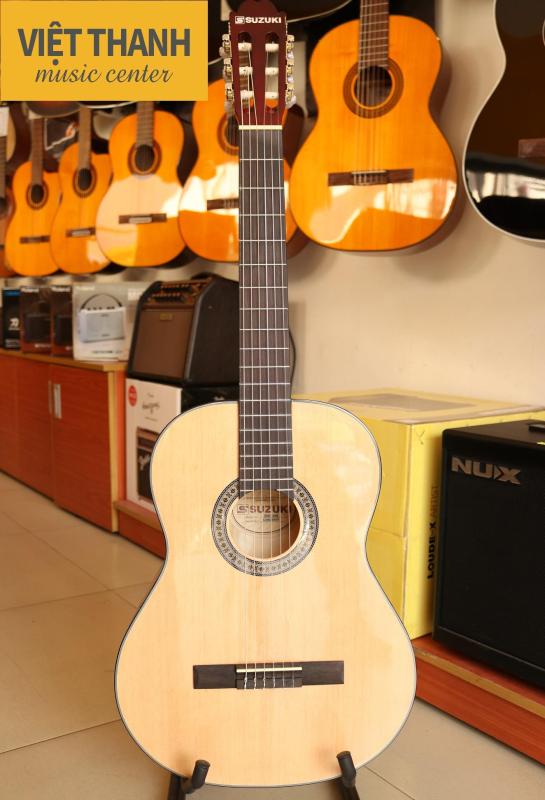 Đàn Guitar Cổ Điển Classic Suzuki SNG 6 NL, dây nylon, màu gỗ tự nhiên, giá rẻ.