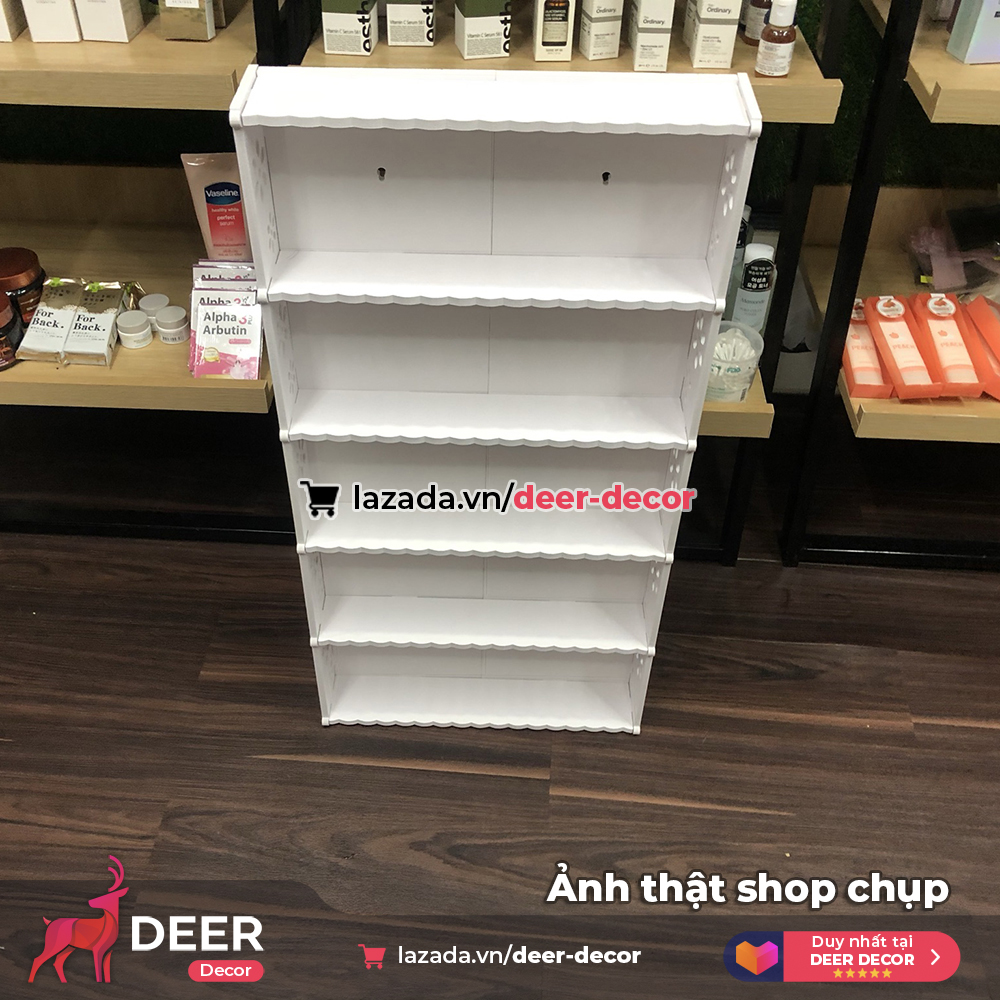 Kệ Để Nước Sơn - Để Mỹ Phẩm Treo Tường - DEER DECOR