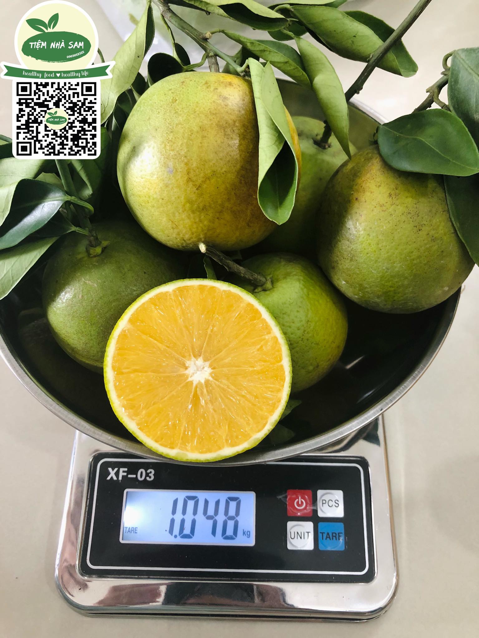Cam Xoàn Lai Vung hữu cơ