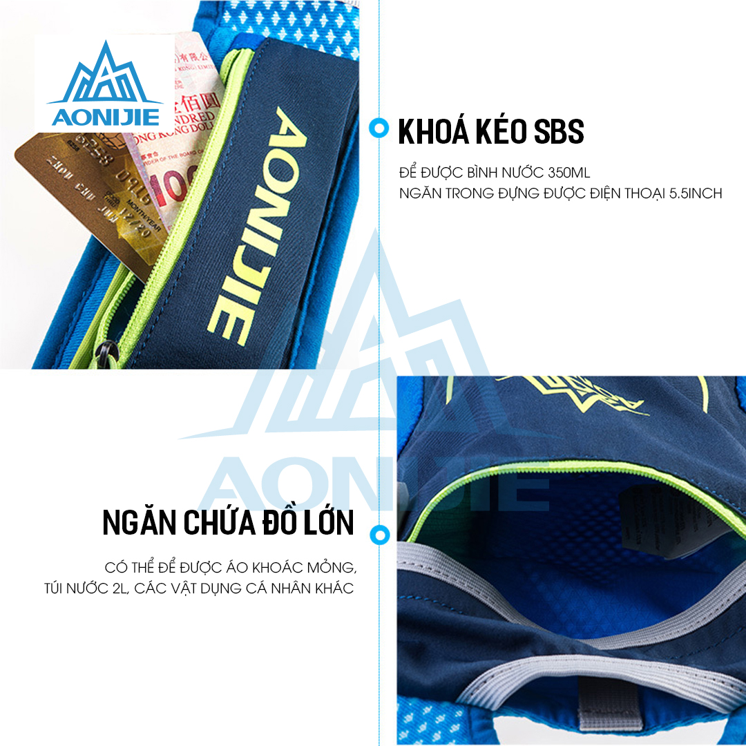 Balo / Vest Chạy Bộ Thể Thao Aonijie E885