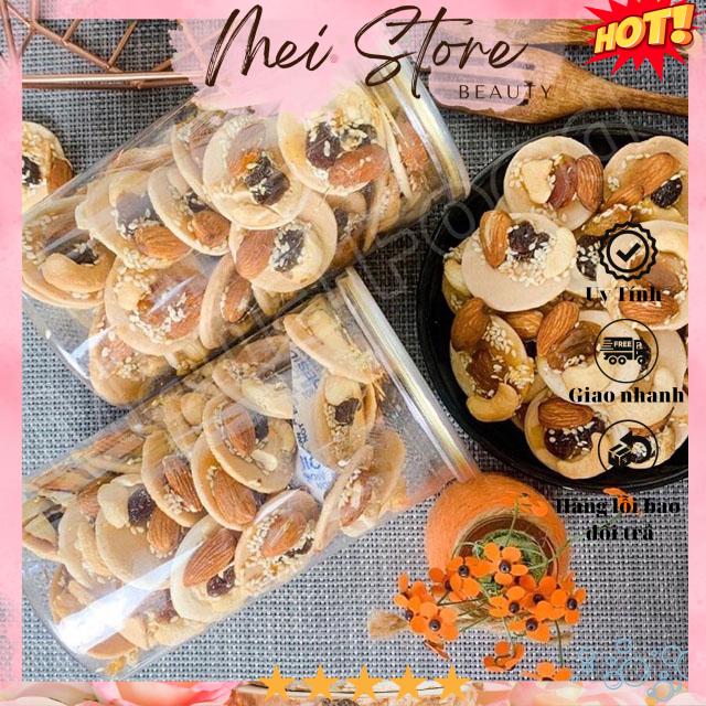 [GIẢM 5% ĐƠN 129K]Bánh Đồng Tiền Mix Hạt Điều 350g