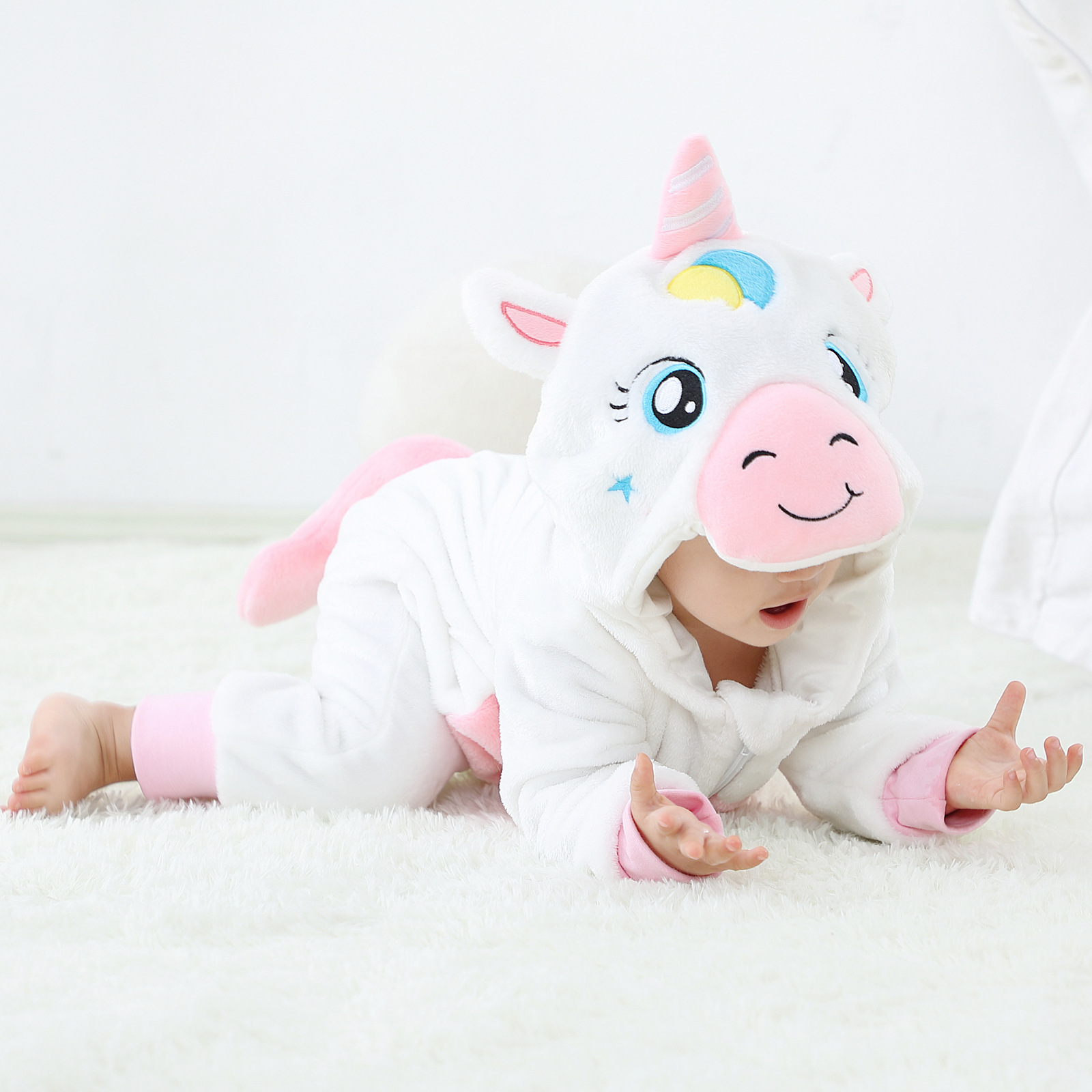 Đồ bộ cosplay bodysuit hình thú cho bé nhỏ sơ sinh đáng yêu