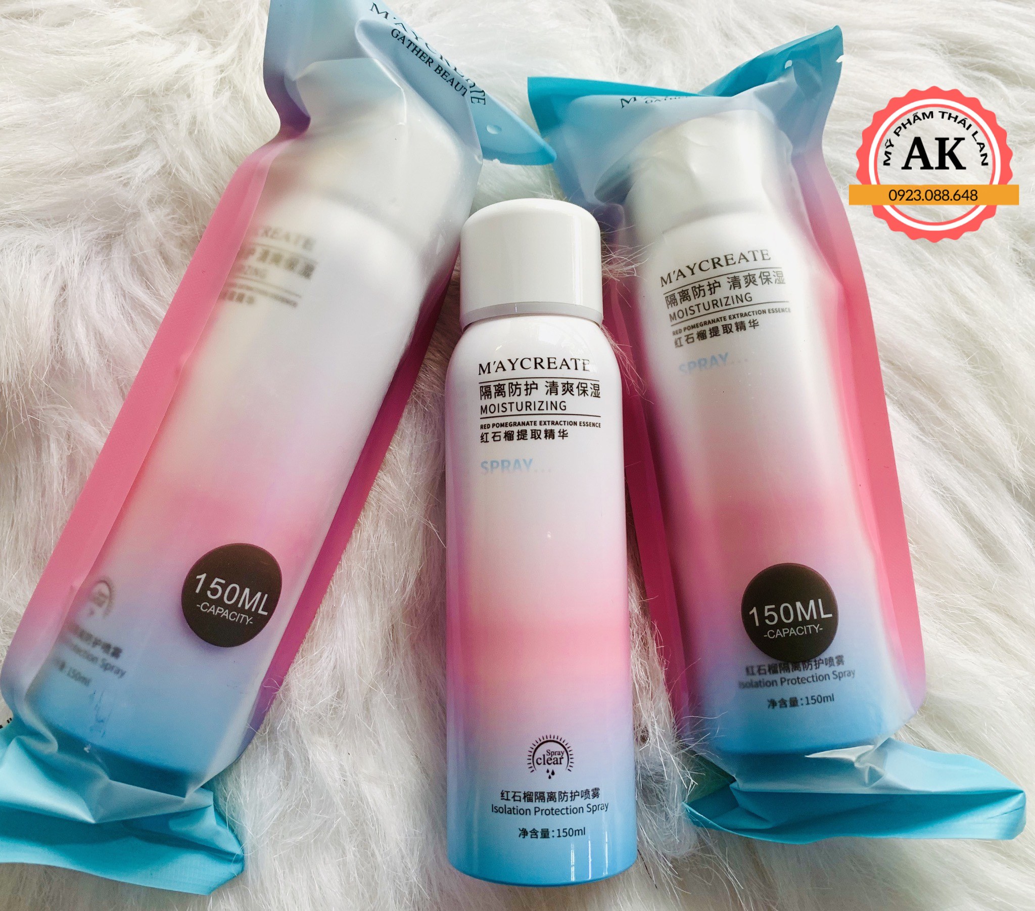 CHỐNG NẮNG MAY CREATE DÀNH CHO BODY 15OMlL [ CHÍNH HÃNG ]