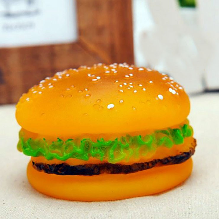 [HOÀN TIỀN 10%]Đồ chơi hình bánh hamburger dành cho thú cưng - Cutepets