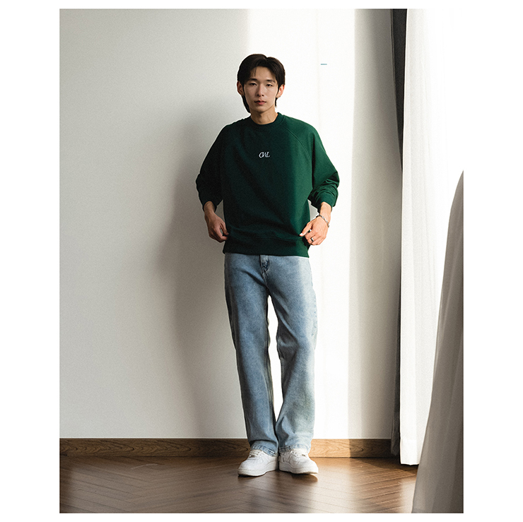 Áo sweater Owlbrand Minitypo/Xanh lá
