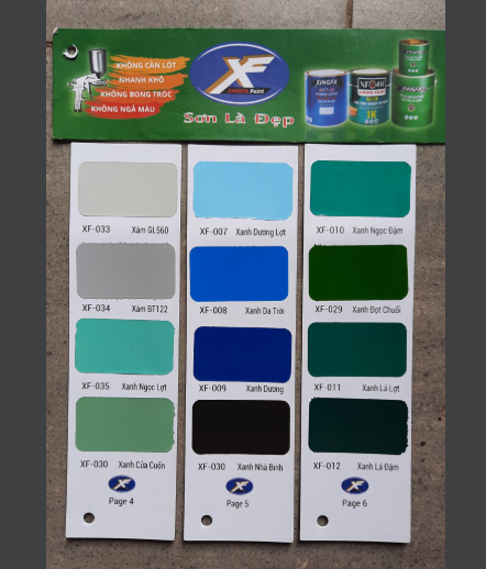 [Freeship - giao nhanh] Sơn lót Xingfa 4kg/lon, Sơn chống rỉ 1K EPOXY Xingfa 4kg/lon