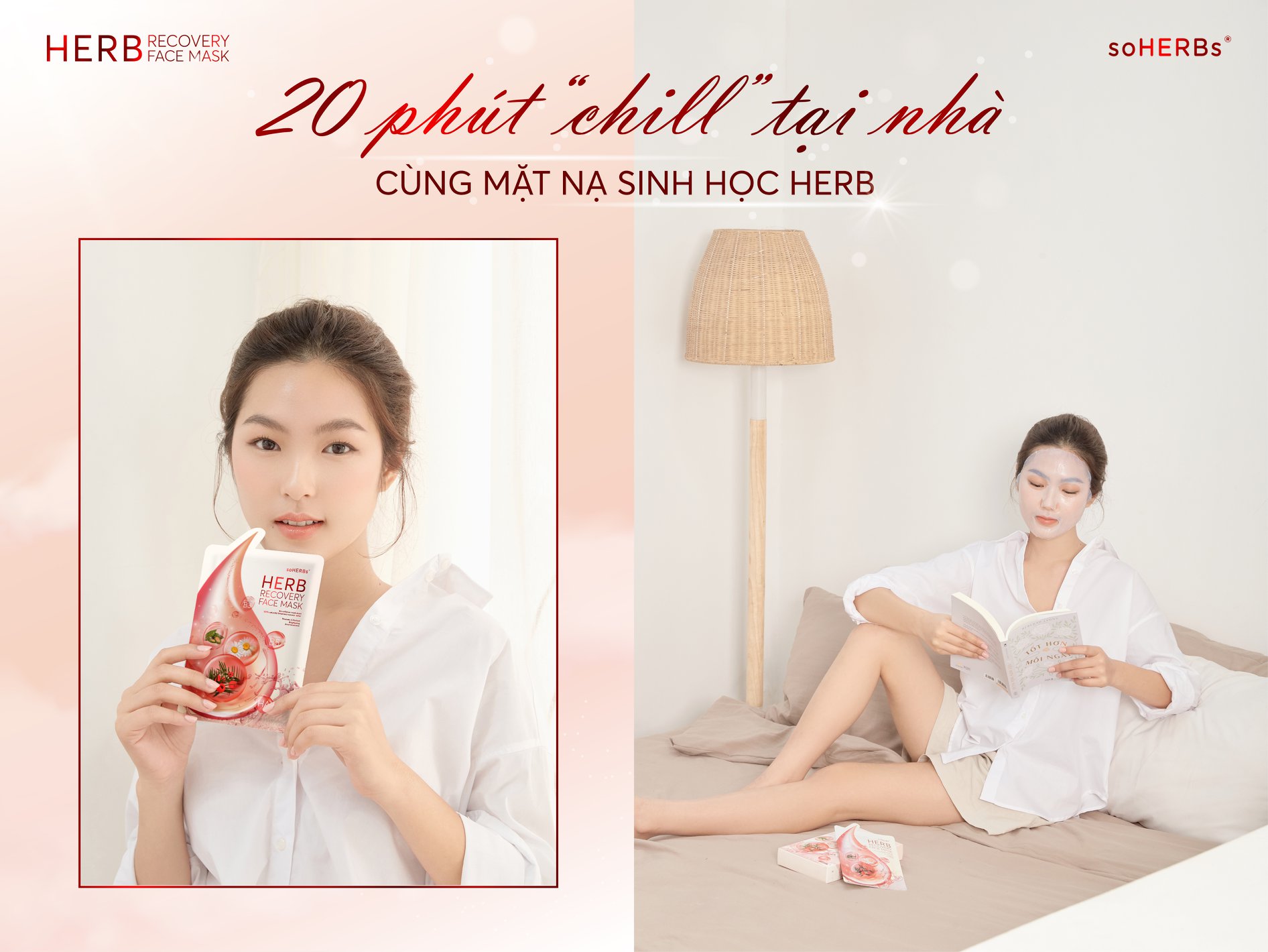 [HCM]MẶT NẠ CẤP ẨM NGỪA MỤN HERB