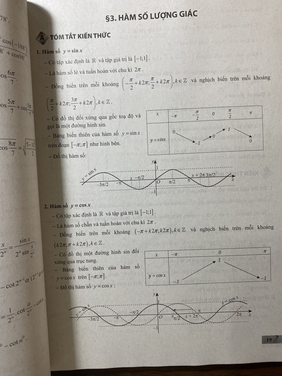 Nâng cao và phát triển Toán 11 (tập 1)