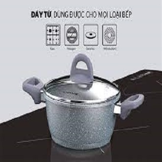 Nồi vân đá đáy từ sunhouse size 16/20/24 SHG2016MMB