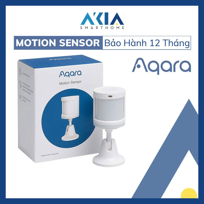 Cảm Biến Chuyển Động Aqara - Phát hiện chuyển động của người, tạo ngữ cảnh bật tắt đèn hoặc ổ điện, tương thích Apple HomeKit