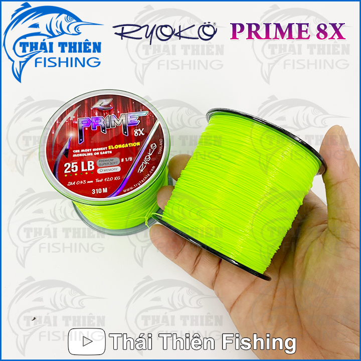 Cước Câu Cá Ryoko Thái Lan Prime 8X