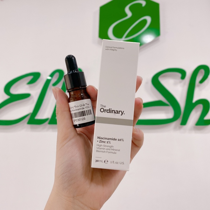 Tinh Chất The Ordinary Niacinamide 10 + Zinc 1% - 30ml