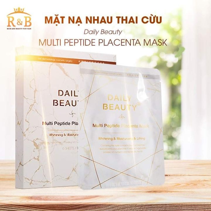 Mặt Nạ Nhau Thai Cừu Multi Peptide Placenta Mask