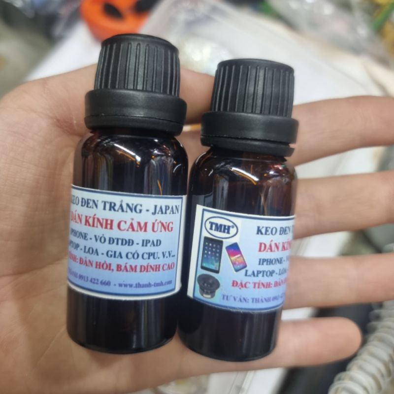 Keo Dán Màng Loa Đen Va Trắng Lọ Nhỏ