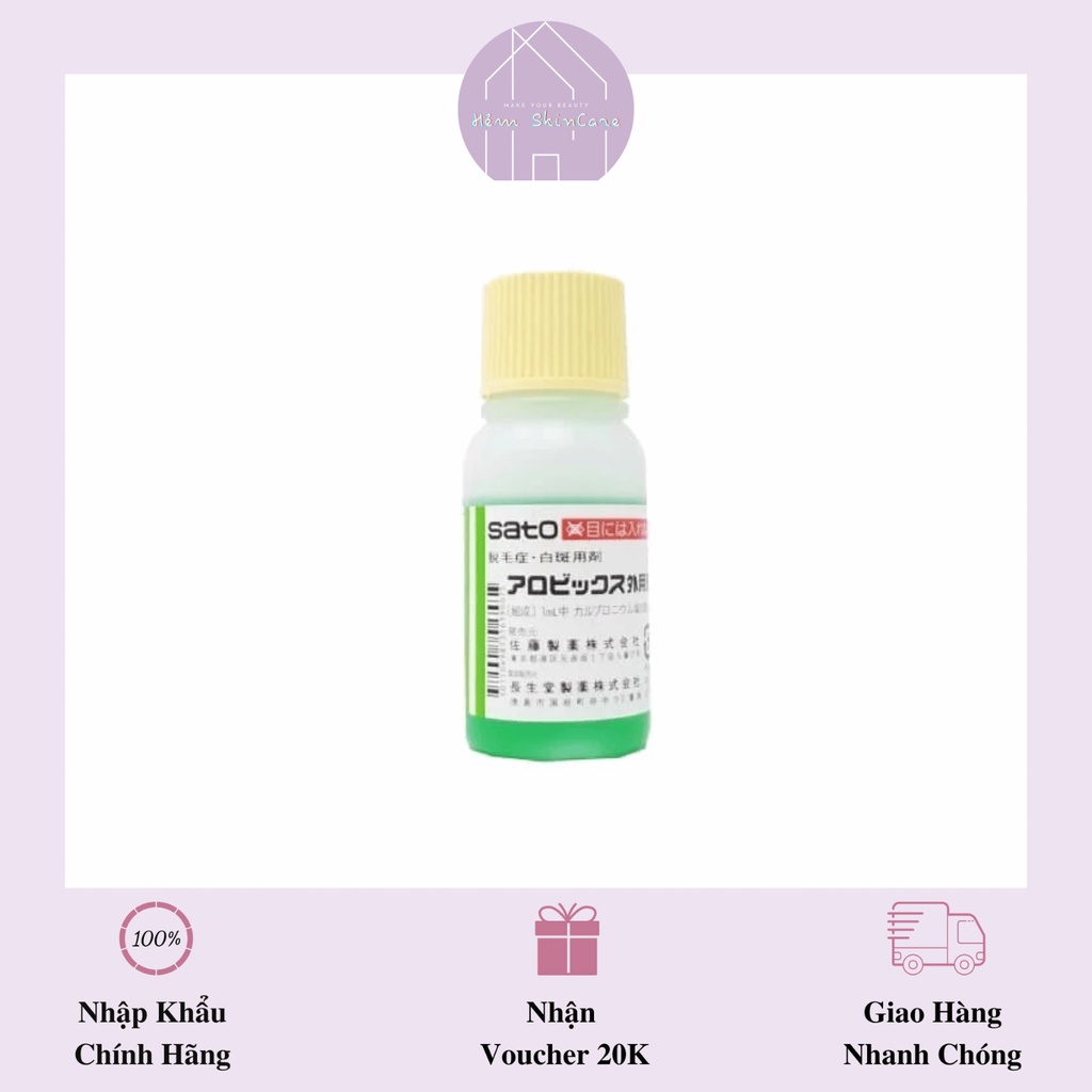 Tinh Chất Kích Thích Mọc Tóc SATO Thảo Dược Nhật Bản - 30ml