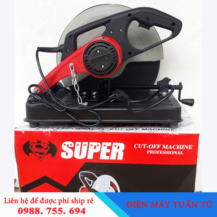 Máy cắt sắt bàn D355mm Super công suất 200W
