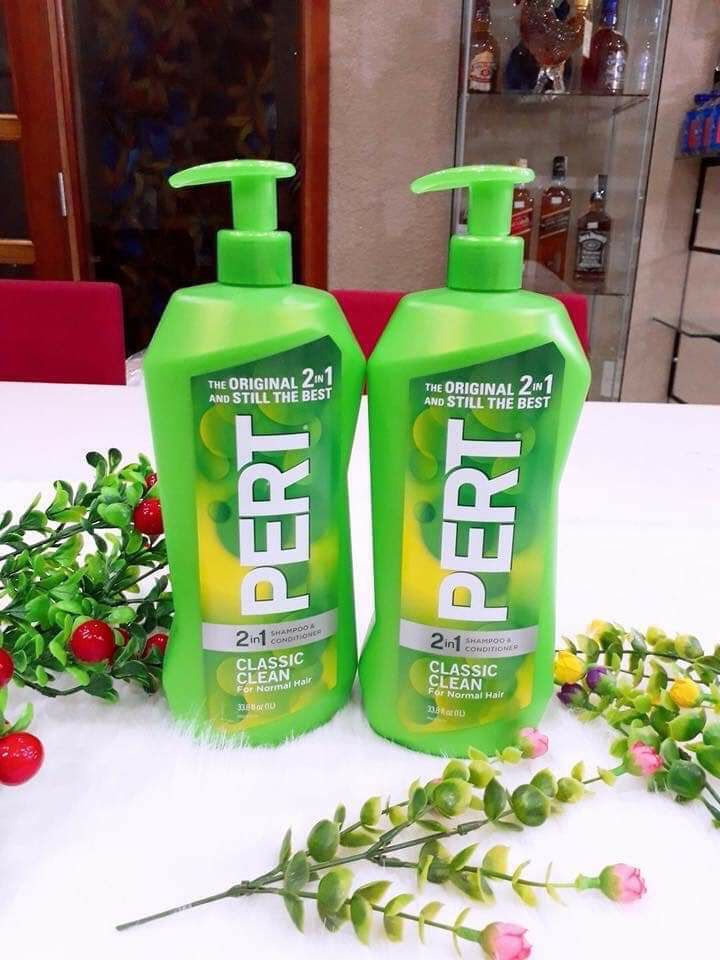 Dầu gội + xả 2 in 1 pert plus của mỹ