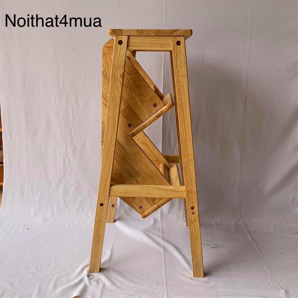 GHẾ THẮP HƯƠNG 3 BẬC - gỗ cao su