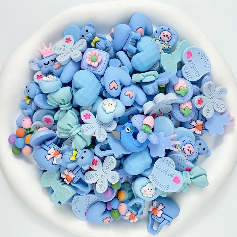 SET 10 CHARMS TRANG TRÍ DIY, TOPLOADER, DECOR