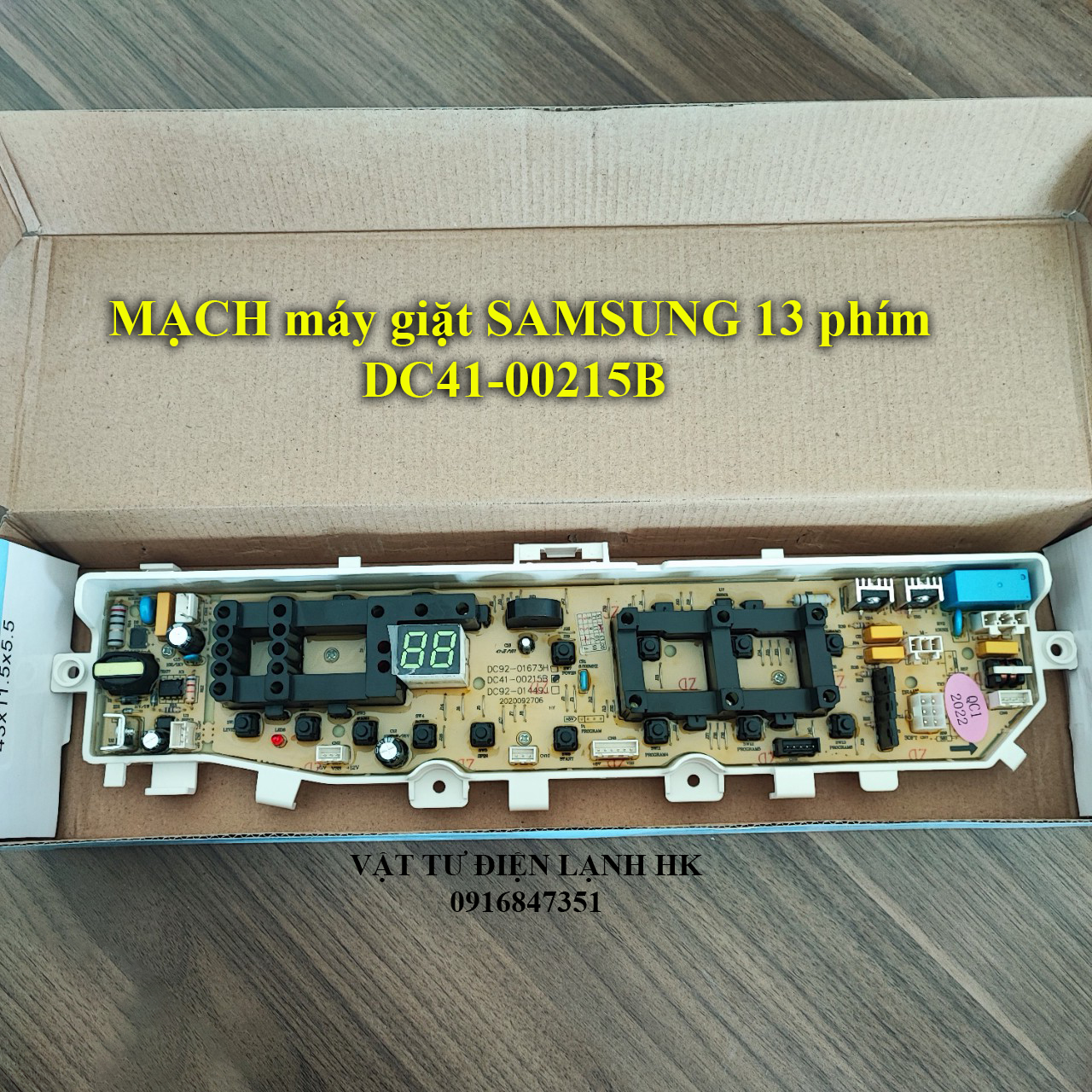 BO MẠCH MÁY GIẶT SAMSUNG TRẮNG DC92-01449K DC92-01499J DC92-01681G BROAD DC92 - DC92-01449