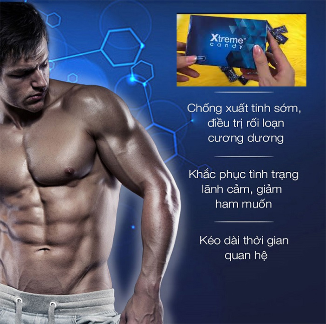 Combo 5 viên Kẹo Xtremes Candy - Khôi phục bản lĩnh