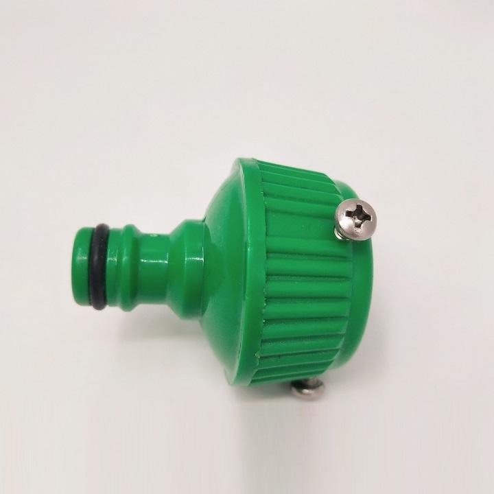 [ 1 CÁI ] ĐẦU NỐI NHỰA TẠI VÒI NƯỚC 15 OR 16mm CÓ VÍT KHÓA RA KHỚP NỐI 16mm - 000522