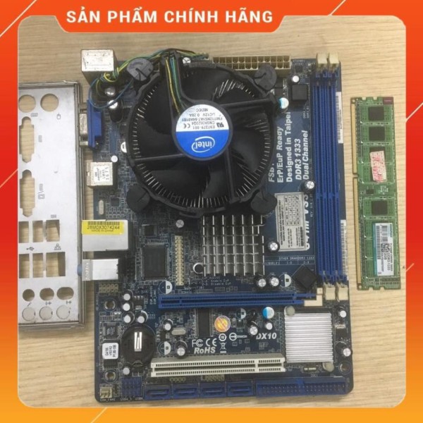 Bảng giá Combo main Asrock G41 + CPU E7500 + Ram 4Gb + Quạt + Fe Phong Vũ