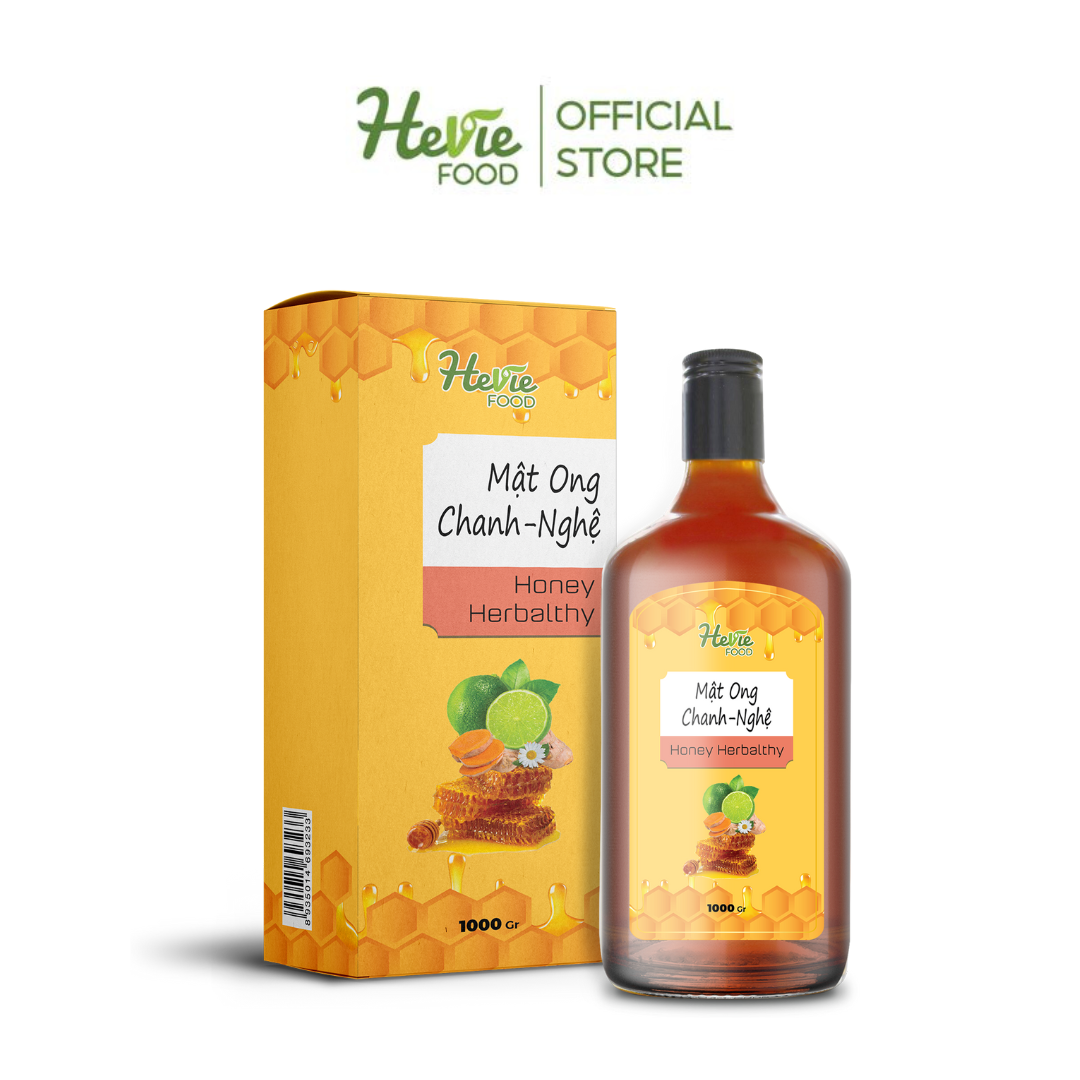 Mật ong Chanh Nghệ Curcumin Immuneboost HeVieFood.