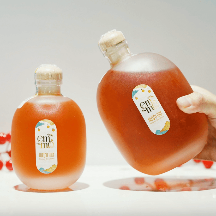 Nước Lên Men Mơ Thơm Nồng - Chai 250ml - EMMO - BST TẾT 2025