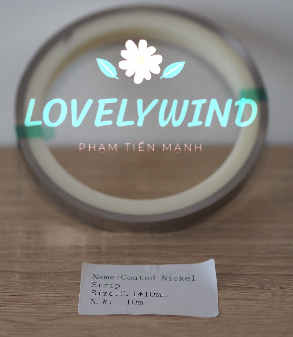 Kẽm hàn cell pin loại tốt (cuộn 10 mét)